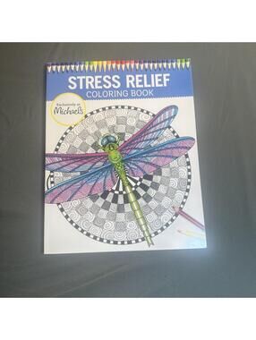 Stress Relief Coloring Book From Michaels